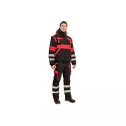 MAX WINTER RFLX jakna crna/crvena 52