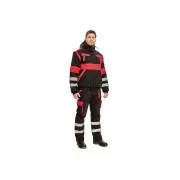 MAX WINTER RFLX jakna crna/crvena 58