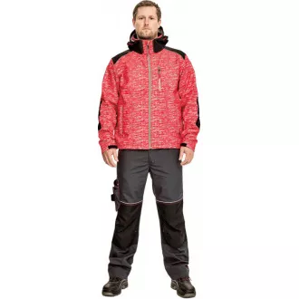 KNOXFIELD printani softshell žuti XS