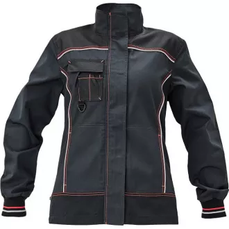 KNOXFIELD LADY jakna antracit / crvena 46 KNOXFIELD LADY jakna antracit / crvena 46