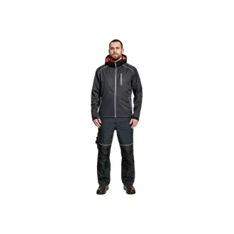 KNOXFIELD softshell jakna antr / narančasta XS
