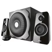 Set zvučnika za subwoofer TRUST 2.1 Tytan - crni, crni