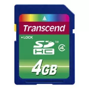 TRANSCEND SDHC kartica 4GB klase 4