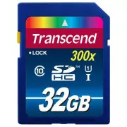 TRANSCEND SDHC kartica 32GB Premium, klasa 10 UHS-I, 300X