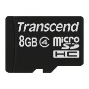 TRANSCEND MicroSDHC kartica 8GB Class 4, bez adaptera