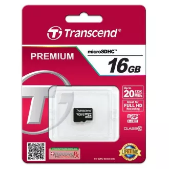 TRANSCEND MicroSDHC kartica 32GB Class 10, bez adaptera