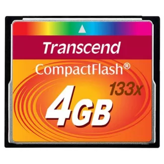 TRANSCEND Compact Flash 4 GB (133x) TRANSCEND Compact Flash 4 GB (133x)
