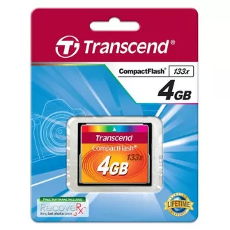 TRANSCEND Compact Flash 4 GB (133x) TRANSCEND Compact Flash 4 GB (133x)