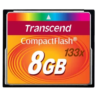 TRANSCEND Compact Flash 8 GB (133x) TRANSCEND Compact Flash 8 GB (133x)