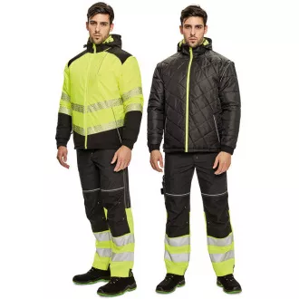 KNOXFIELD PROFI HV dvostrana jakna žuta S