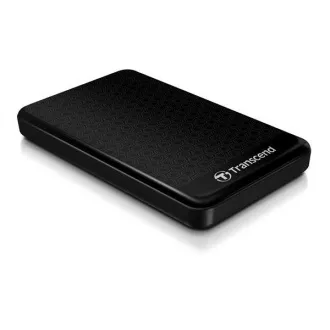 TRANSCEND vanjski tvrdi disk USB 3.1 StoreJet 25A3, 1TB, crni (otporan na udarce, 256-bitni AES)