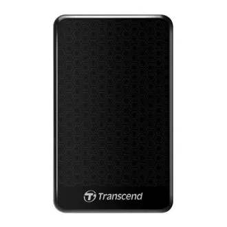 TRANSCEND vanjski tvrdi disk USB 3.1 StoreJet 25A3, 1TB, crni (otporan na udarce, 256-bitni AES)