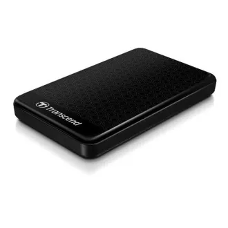 TRANSCEND vanjski tvrdi disk USB 3.1 StoreJet 25A3, 1TB, crni (otporan na udarce, 256-bitni AES)