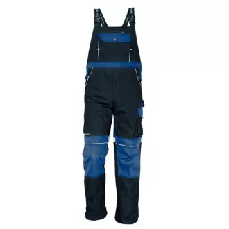 STANMORE hlače s tamnim laklemom. plava 48