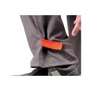 DESMAN hlače do struka sive / narančaste 58