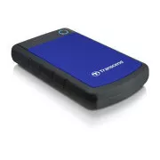 TRANSCEND vanjski HDD USB 3.0 StoreJet 25H3B, 2TB, plavi (otporan na udarce)