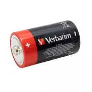 VERBATIM Alkalne baterije D, 2 PAK / LR20