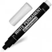 Marker Centropen 8586 trajni bijeli cilindrični vrh 2,5 mm