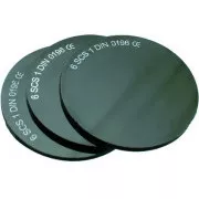 Staklo za naočale za zavarivanje, promjer 50 mm, tamno broj 5