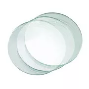 Staklo za naočale za zavarivanje, prozirno, promjer 50 mm
