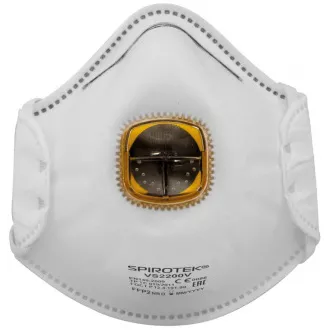 SPIROTEK VS2200V respirator FFP2 sa ventilacijskim ventilom.