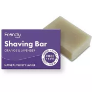 Friendly Soap Prirodni sapun za brijanje naranče i lavande 95 g
