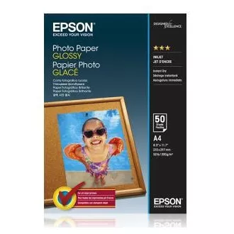 EPSON Papir A4 - Foto Papir Glossy A4 50 listova EPSON Papir A4 - Foto Papir Glossy A4 50 listova