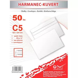 Omotnica C5 samoljepljiva 50 kom u foliji