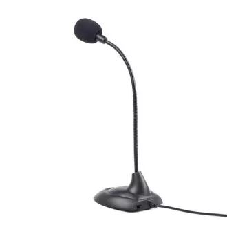 GEMBIRD stolni mikrofon MIC-205, crni