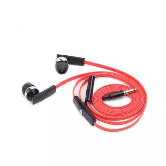 GEMBIRD slušalice s mikrofonom MHS-EP-OPO za MP3, ravni kabel, crne