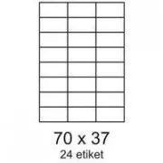 Etikete 70x37mm 24 etikete po listu 100 listova Smartline