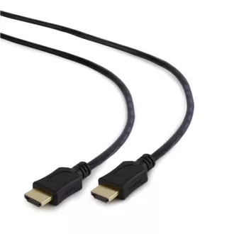 GEMBIRD Kabel HDMI-HDMI 3m, 1.4, M/M oklopljen, zlatni kontakti, CCS, ethernet, crni GEMBIRD Kabel HDMI-HDMI 3m, 1.4, M/M oklopljen, zlatni kontakti, CCS, ethernet, crni