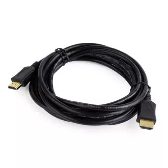 GEMBIRD Kabel HDMI-HDMI 3m, 1.4, M/M oklopljen, zlatni kontakti, CCS, ethernet, crni GEMBIRD Kabel HDMI-HDMI 3m, 1.4, M/M oklopljen, zlatni kontakti, CCS, ethernet, crni