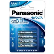 PANASONIC alkalne baterije EVOLTA Platinum LR03EGE / 4BP AAA 1.5V (blister 4kom)