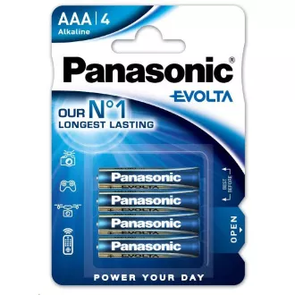 PANASONIC alkalne baterije EVOLTA Platinum LR03EGE / 4BP AAA 1.5V (blister 4kom)