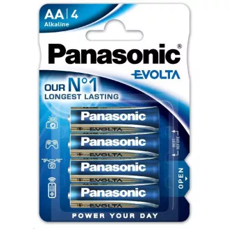 PANASONIC alkalne baterije EVOLTA Platinum LR6EGE / 4BP AA 1.5V (blister 4kom)