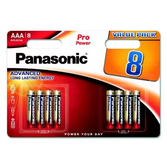 PANASONIC alkalne baterije - Pro Power AAA 4+4F 1.5V paket - 8 kom