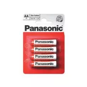 PANASONIC cink ugljične baterije crveni cink R6RZ / 4BP EU AA 1.5V (blister 4kom)
