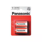 PANASONIC cink ugljične baterije crveni cink R14RZ / 2BP EU C 1.5V (blister 2kom)