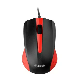 C-TECH miš WM-01, crveni, USB