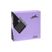 Salvete papirnate INFIBRA 2vrs. 33x33cm lavanda 50kom