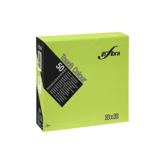 Salvete papirnate INFIBRA 2vrs. 33x33cm limeta 50kom
