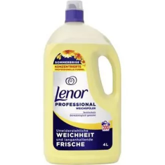 Omekšivač Lenor Professional Summer Breeze 200 pranja 4L