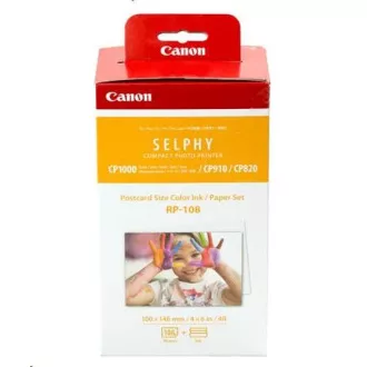 Canon RP-108 papir 100x158mm 108 kom za termo sublimacijski printer Canon RP-108 papir 100x158mm 108 kom za termo sublimacijski printer