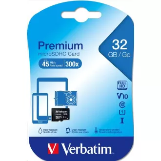 VERBATIM MicroSDHC kartica 32GB Premium, U1