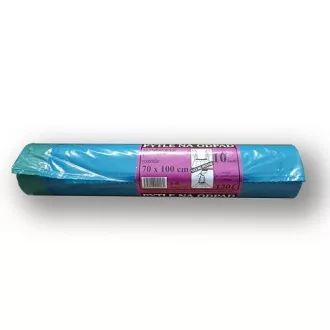 Vreće za otpad LD 70x100cm na uvlačenje plave 40mic 120L 10 kom u roli Vreće za otpad LD 70x100cm na uvlačenje plave 40mic 120L 10 kom u roli
