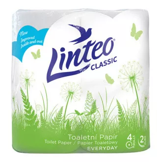 Toaletni papir Linteo Classic 2vrs. bijela 4role 206610