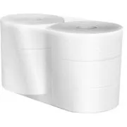 Toaletni papir Jumbo 230mm 2vrs. bijeli 6kom / rasprodaja cijeli paket 6 rola (B15028)