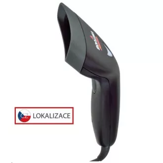 Virtuos CCD čitač HT-10, USB (emulacija tipkovnice / RS232), crne boje