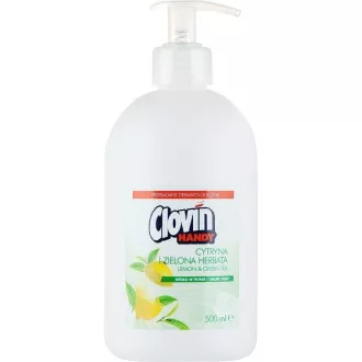 Tečni sapun Clovin Handy antibakterijski Limun i zeleni čaj 500ml Tečni sapun Clovin Handy antibakterijski Limun i zeleni čaj 500ml